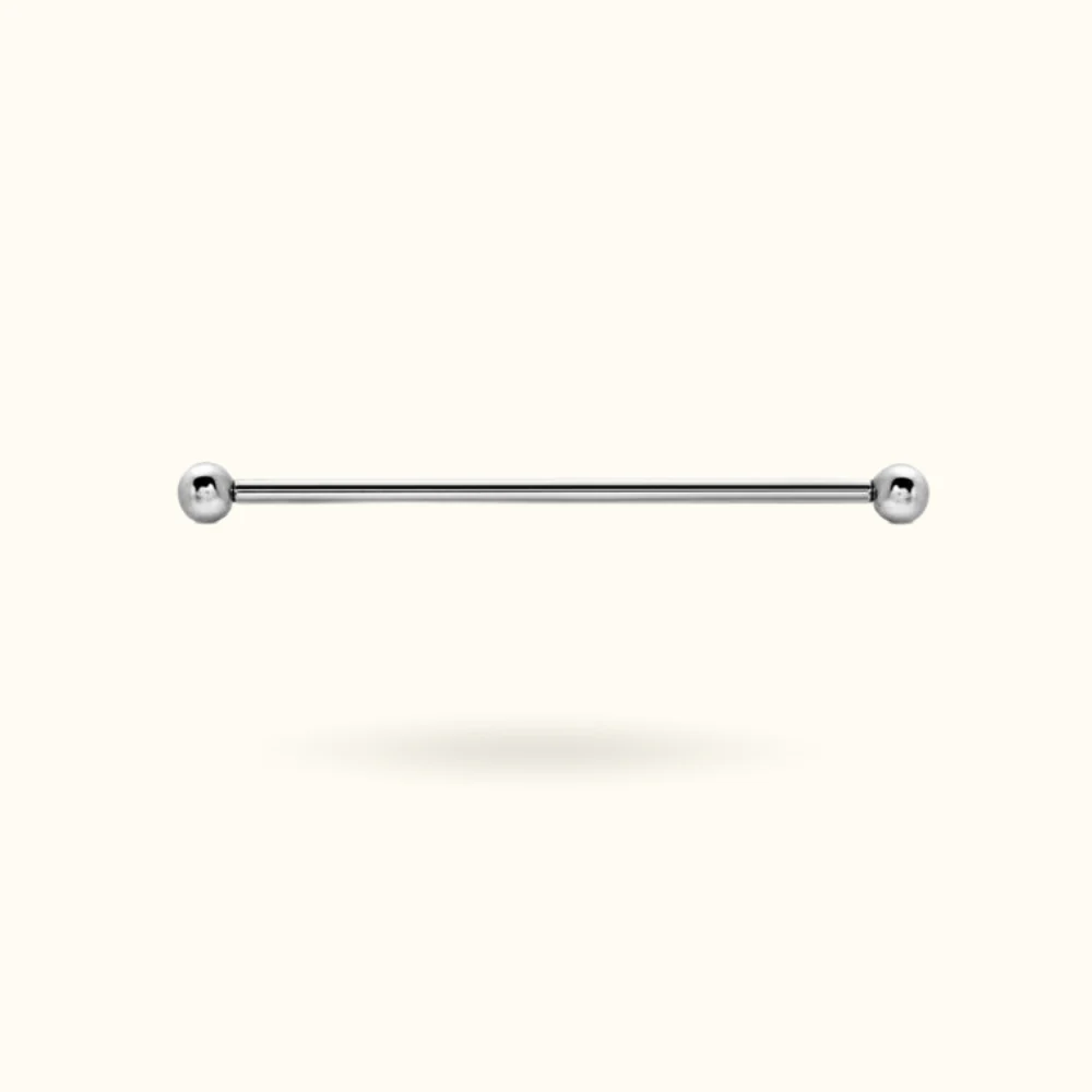 titanium industrial barbell