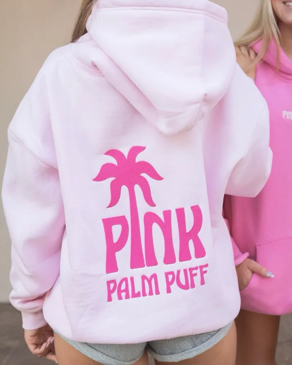 Crafted Cool: Why Every Detail Counts in Pink Palm Puff Hoodie Design