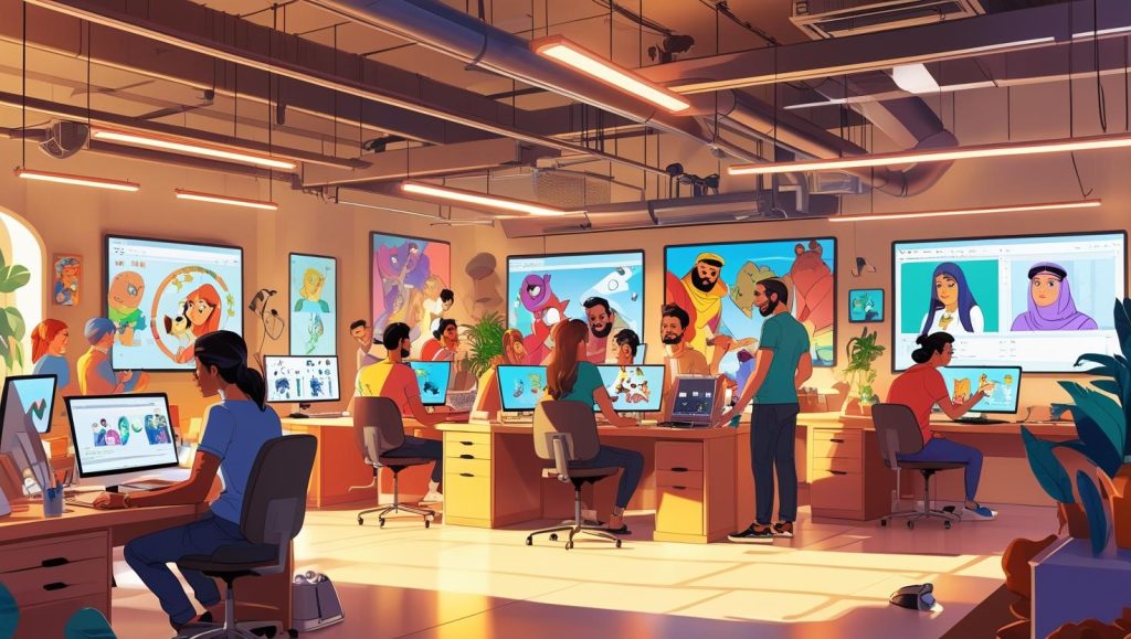 animation company in saudi arabia