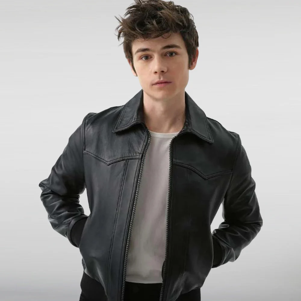 My Life With The Walter Boys Ashby Gentry Leather Jacket