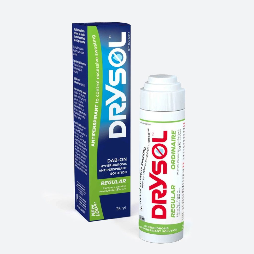 drysol dab on hyperhidrosis antiperspirant solution