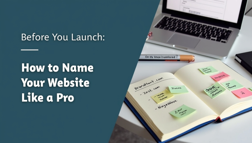 How to Name Your Website Like a Pro