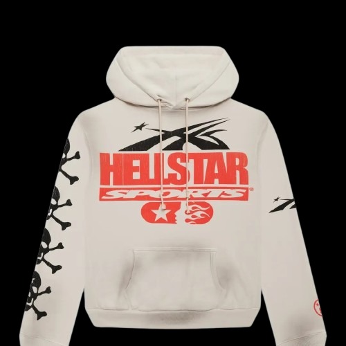 Hellstar hoodie cuts a distinct silhouette capturing