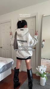 Woman essential clothing Official essentials hoodie 