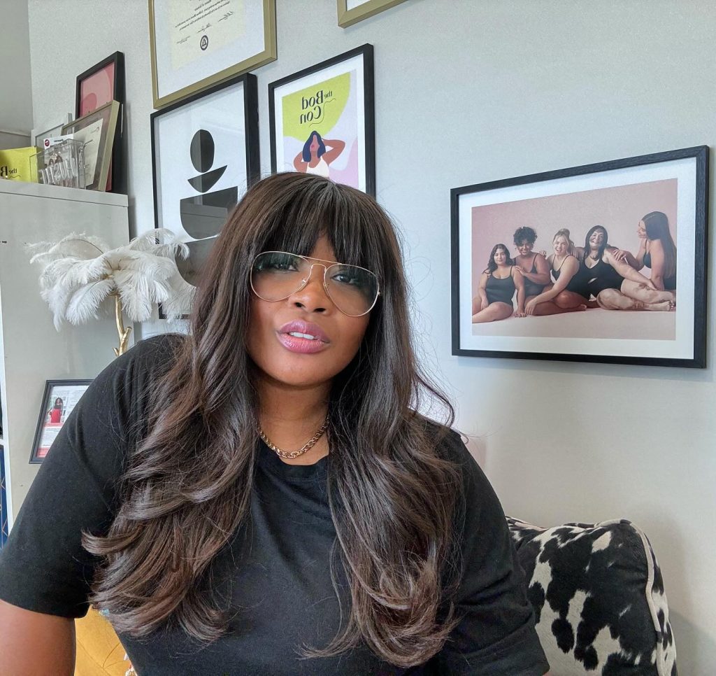 Long layered haircuts with bangs