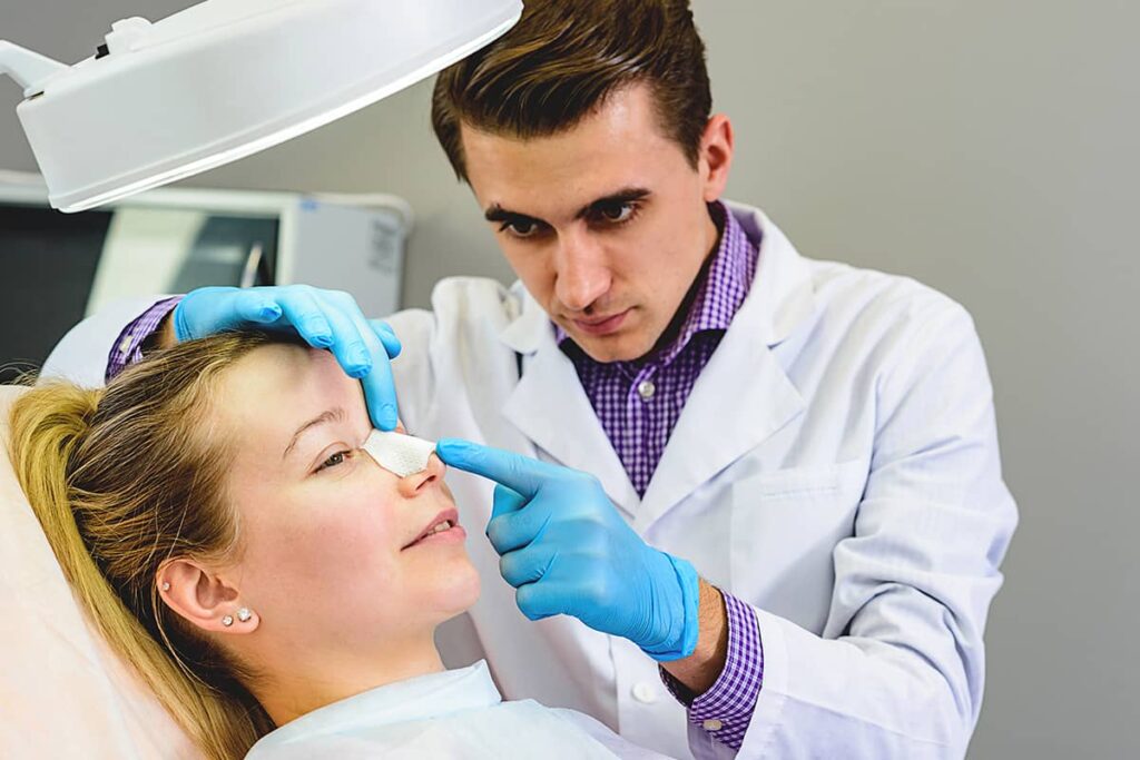 Rhinoplasty Achieve Facial Symmetry