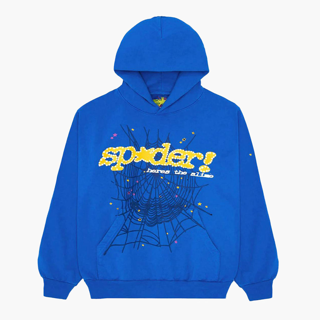 How to Style a Blue Sp5der Hoodie