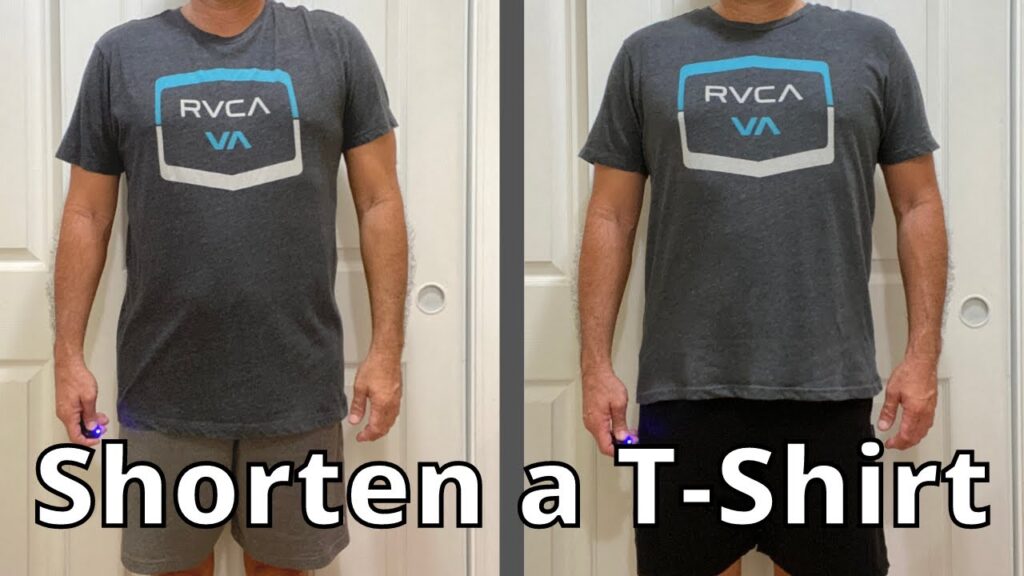 T-Shirts Length Shortening In Dip