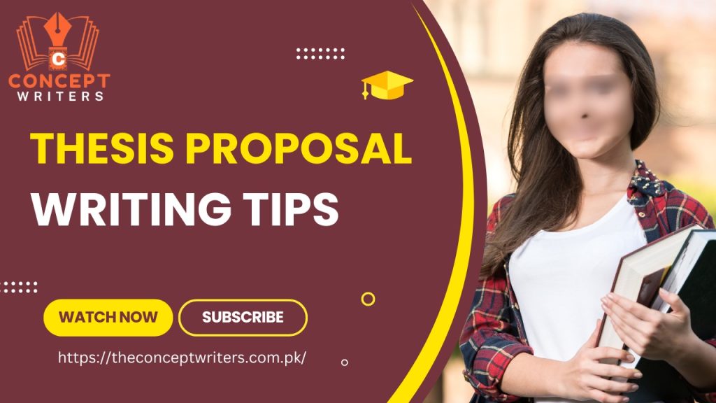 Thesis Proposal Writing for Graduate Students