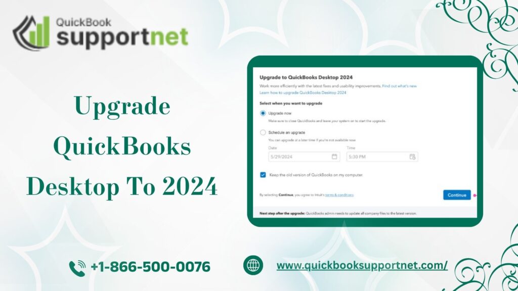 Upgrade QuickBooks Desktop to 2024